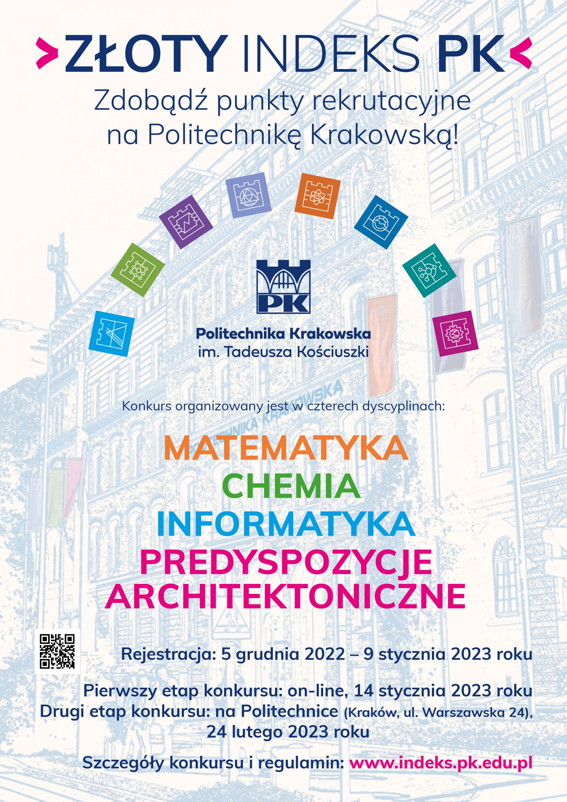 Plakat złoty indeks